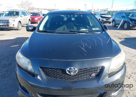 2010 Toyota Corolla S из США, поврежденный, VIN 2T1BU4EE2AC514285